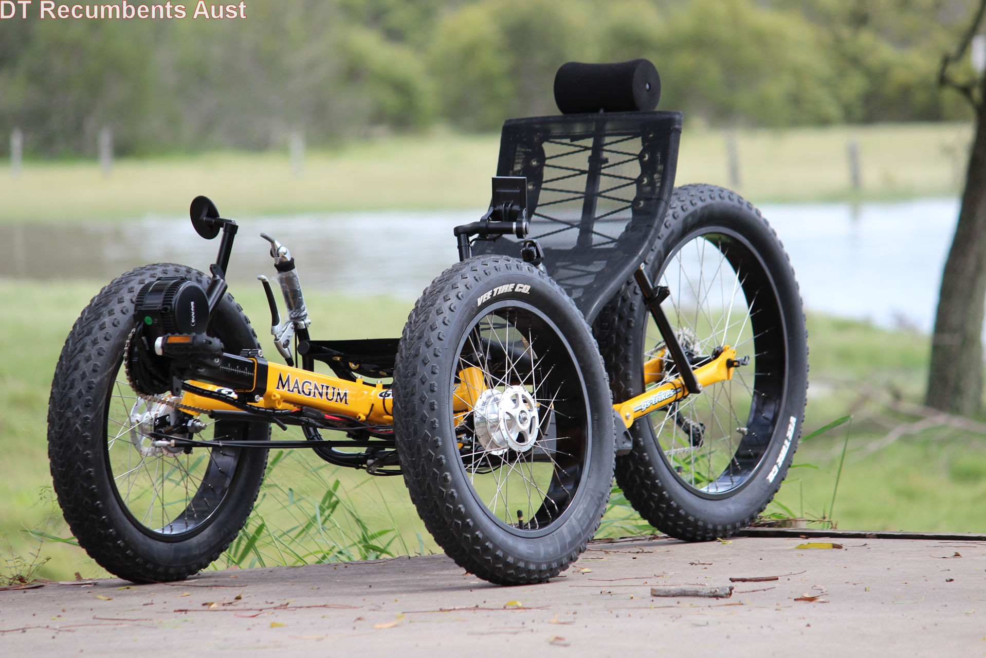 MagnumFat4 recumbent trike
